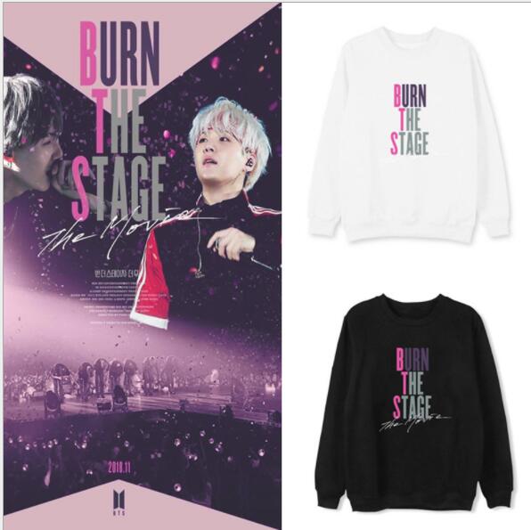 BTS Burn The Stage Concert Style Crew Neck Sweatshirt