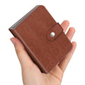 Fintie Mini Photos Album Book for 2x3 Inch Films - 52 Pockets Small Albums for Fujifilm Instax Mini Instant Camera/Polaroid Hi-Print Pictures Kpop Photocard Holder Binder Vintage Brown