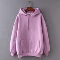 Women's Hooded Sweatshirt - Loose Fit, Multiple Colors