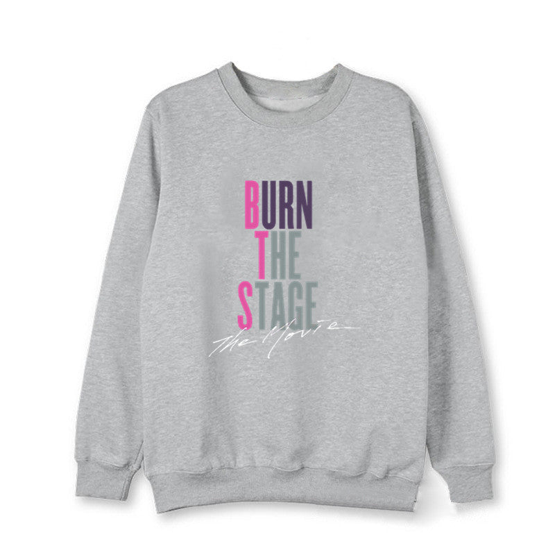 BTS Burn The Stage Concert Style Crew Neck Sweatshirt