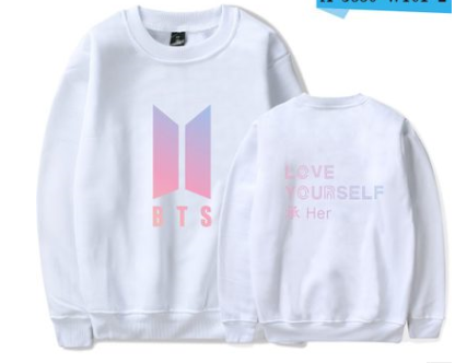 BTS Love Yourself HER Crewneck Sweatshirt Unisex