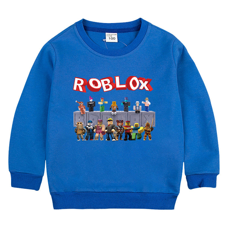 Kids Korean Style Roblox Long Sleeve T-Shirt