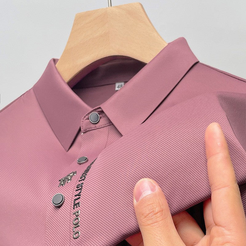 Men's Breathable Stylish Polo Shirts