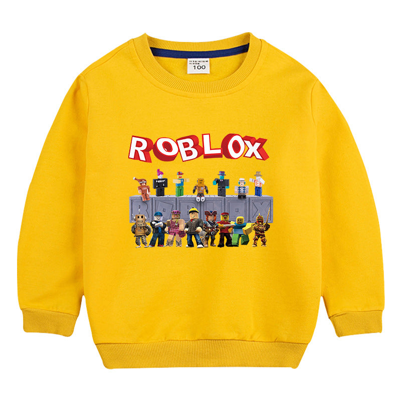 Kids Korean Style Roblox Long Sleeve T-Shirt