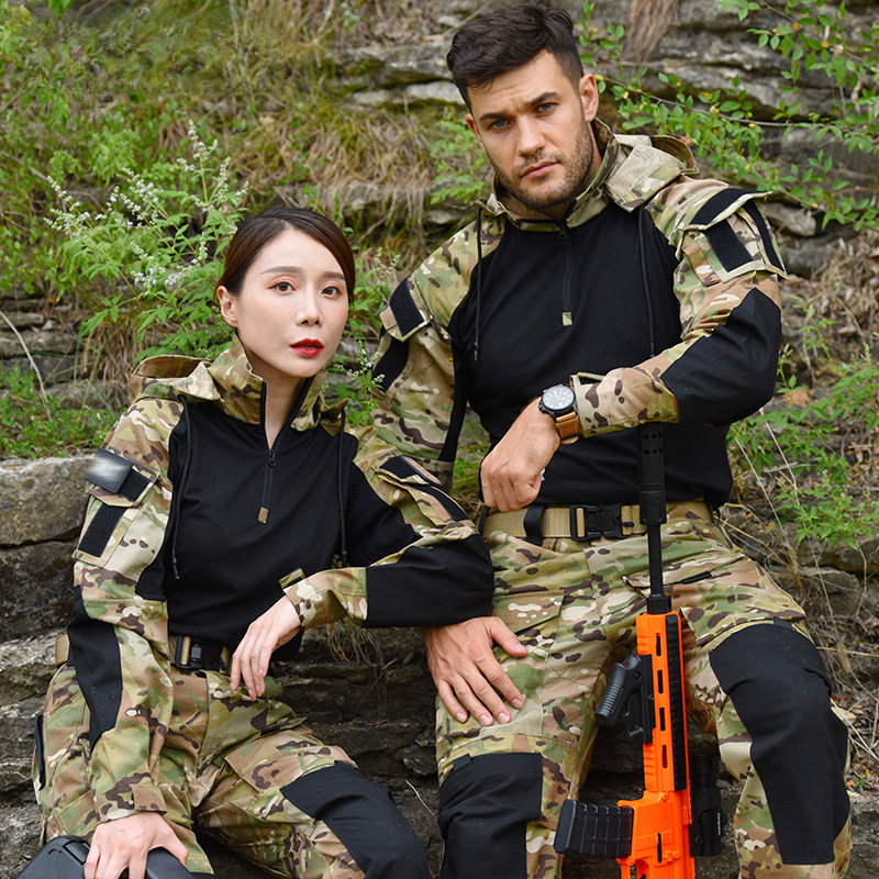 New Camouflage Frog Suit Tactical Outfit Long Sleeve