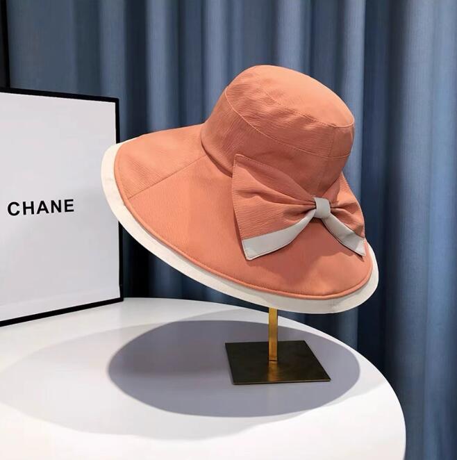 Korean Bowknot Short-Brim Fisherman Hat for Women