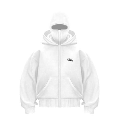 Fleece-lined Double Hooded Sweater