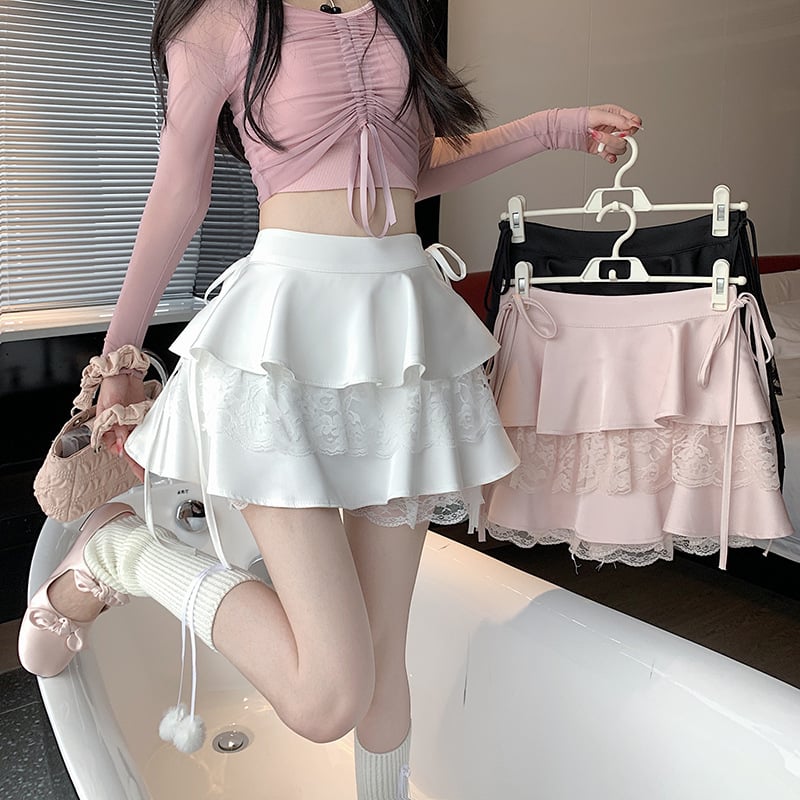 High Waist A-Line Sweet Cake Dress Design