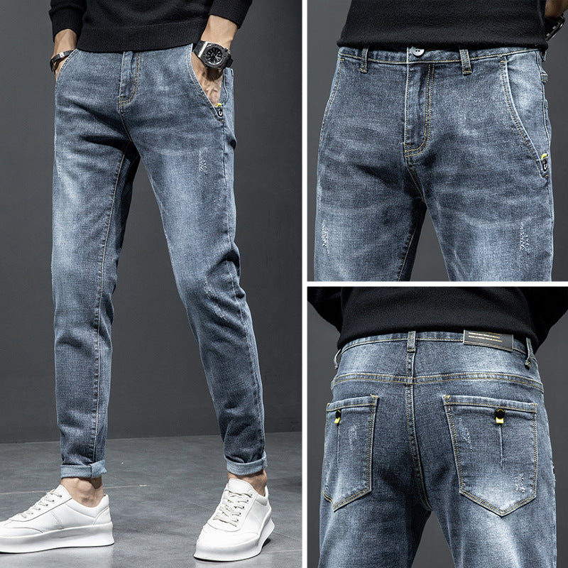 Autumn Slim Fit Men's Jeans