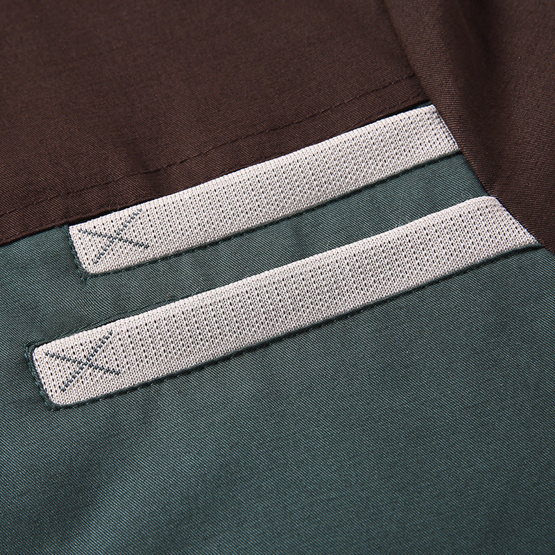 Stylish Men's Jacket with Baseball Collar