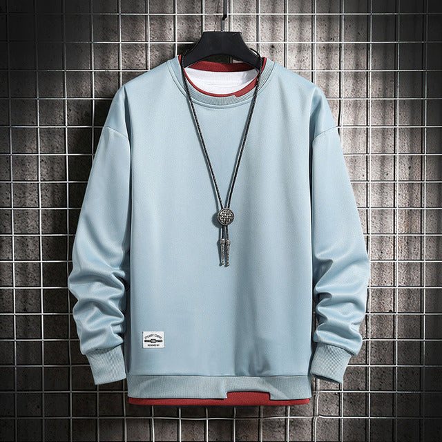 Men's Street Fashion Sweater for Spring and Autumn