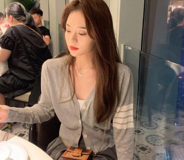 Autumn Fashion V-Neck Button Long Sleeve Cardigan