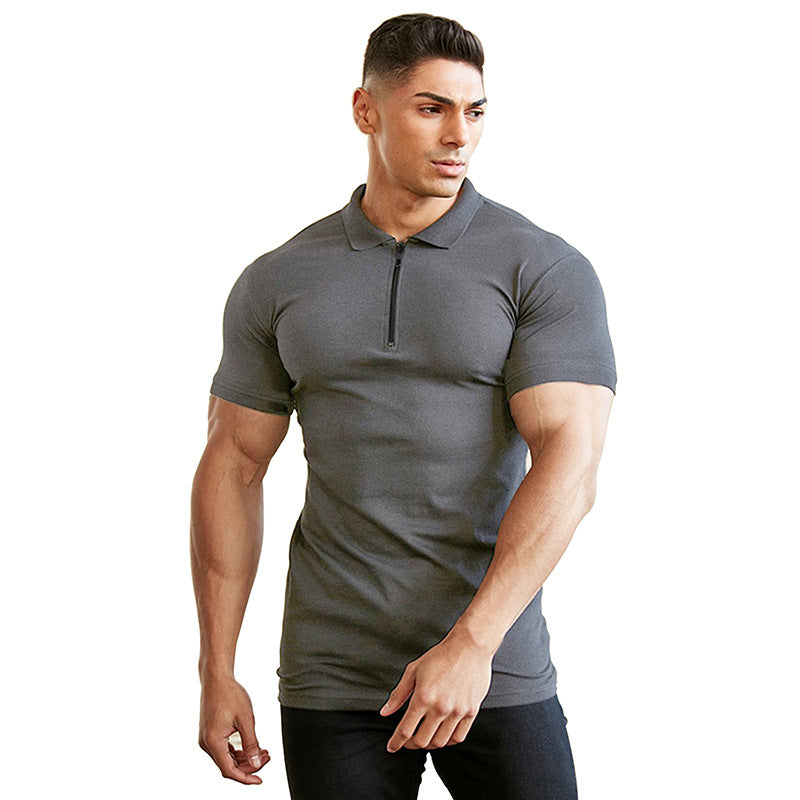 Men's Casual Sports Training Polo T-Shirt (Summer)