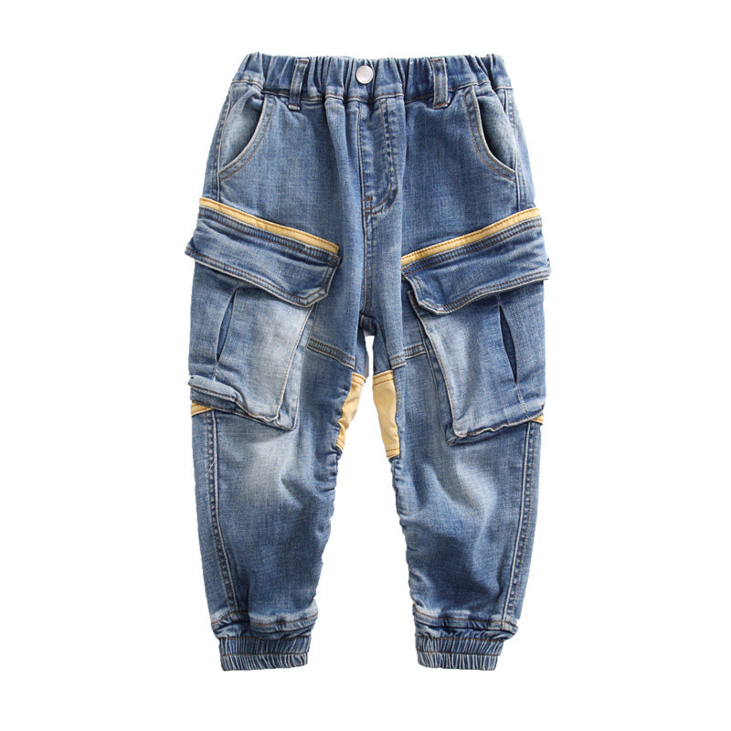 Boys' Spring and Autumn Jeans