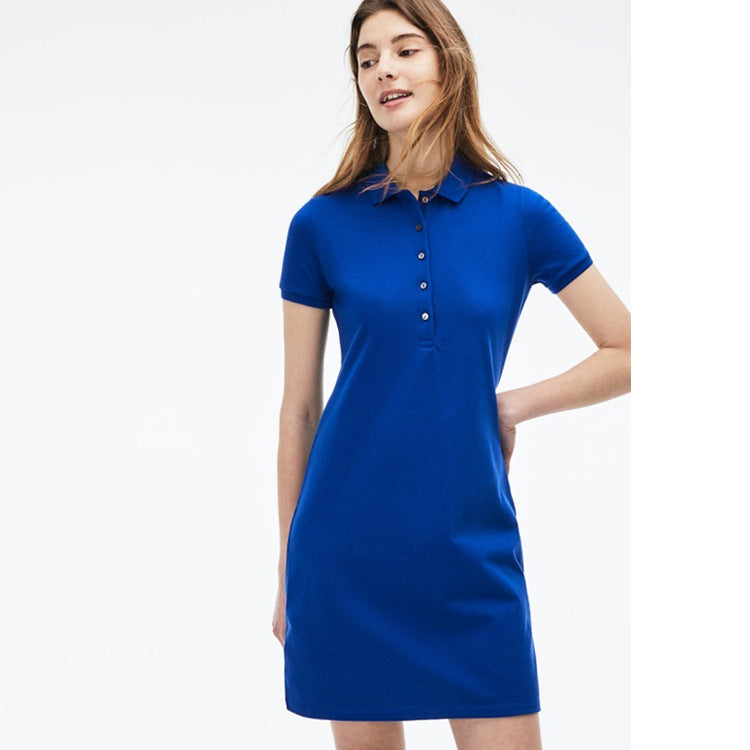 Summer Women's French Style Slim Fit Dress and Skirt