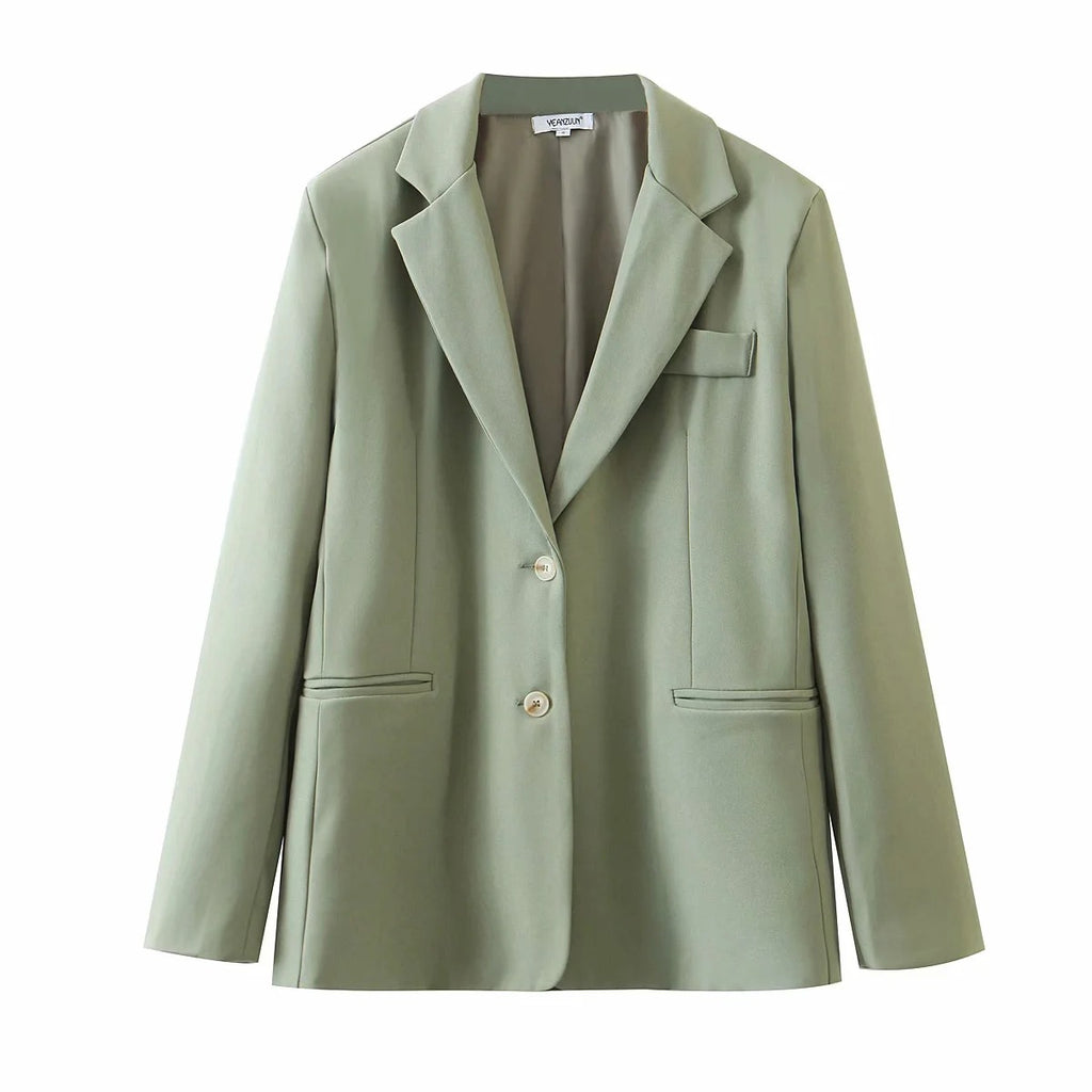 Women's Casual Long Sleeve Blazer Coat Fall Style