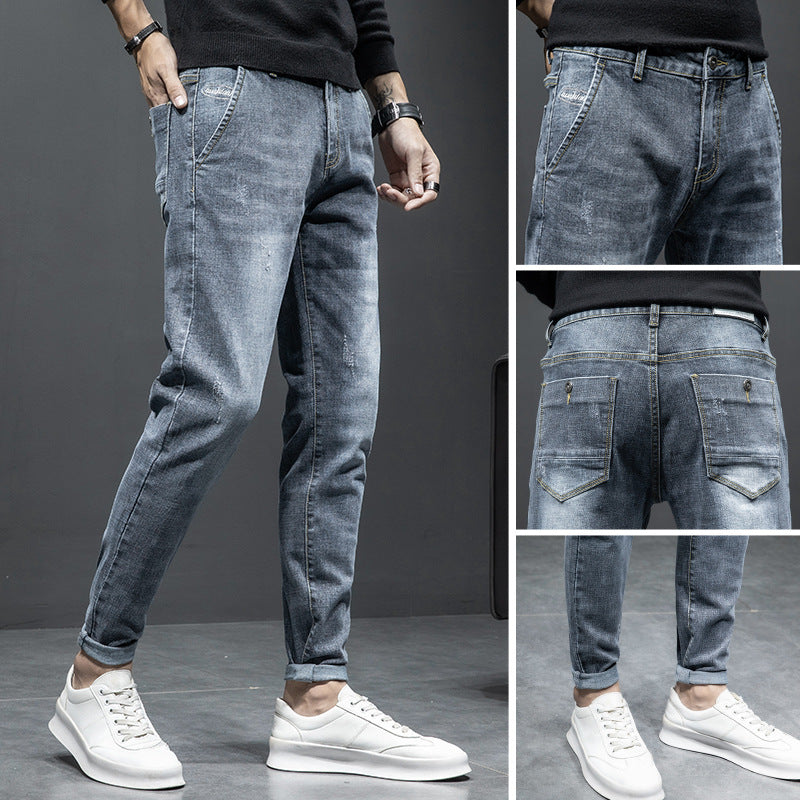 Autumn Slim Fit Men's Jeans