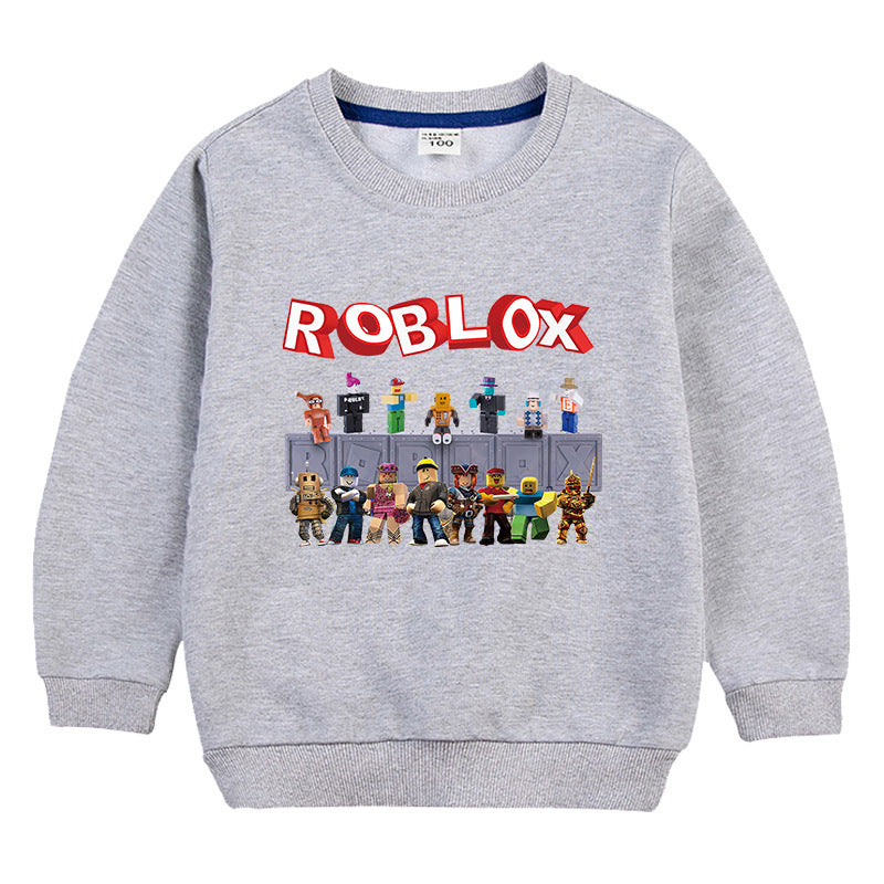 Kids Korean Style Roblox Long Sleeve T-Shirt