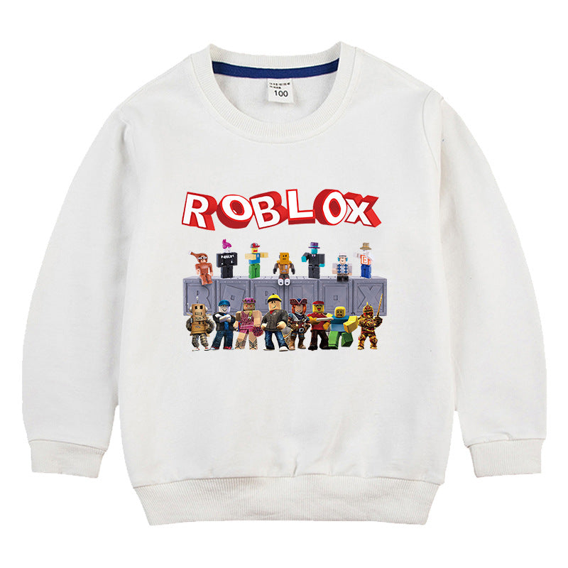 Kids Korean Style Roblox Long Sleeve T-Shirt