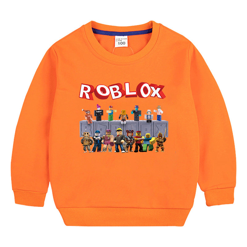 Kids Korean Style Roblox Long Sleeve T-Shirt