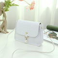 Mini Pearl Shoulder Bag with Crocodile Texture