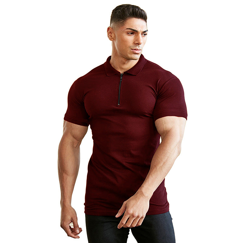 Men's Casual Sports Training Polo T-Shirt (Summer)