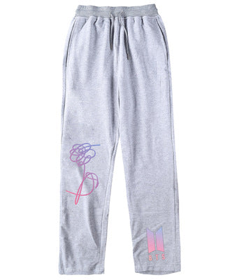 BTS Love Yourself Casual Sports Pants for Men & Women