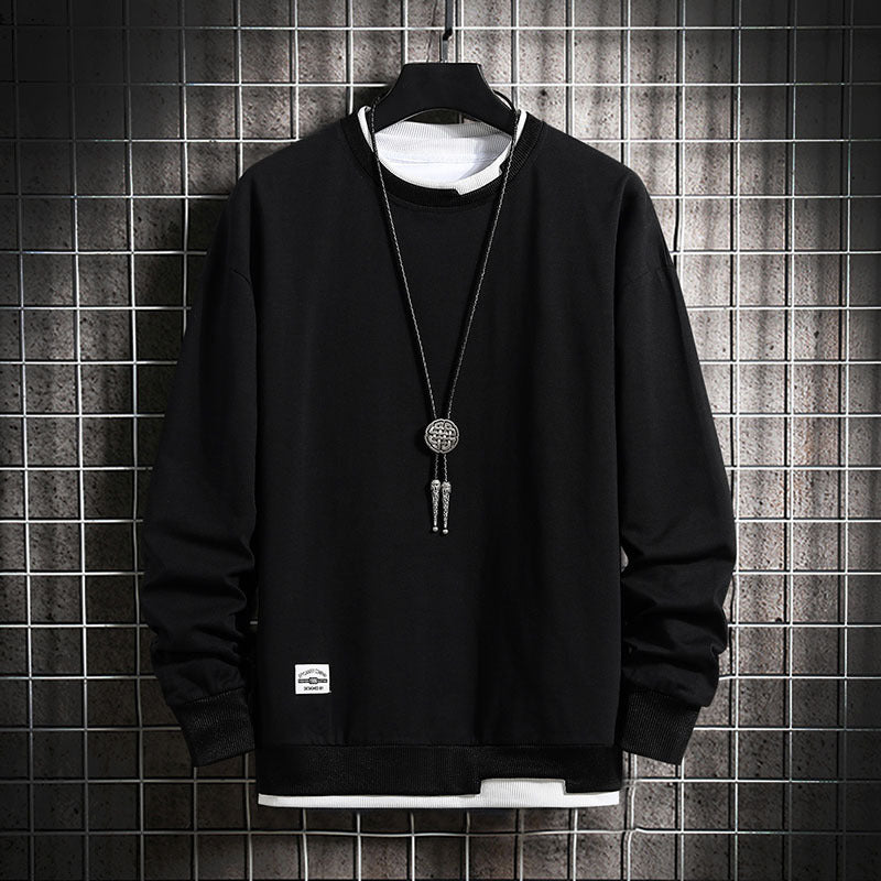 Men's Street Fashion Sweater for Spring and Autumn