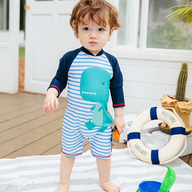 Cute One-Piece Baby Swimsuit for Hot Springs