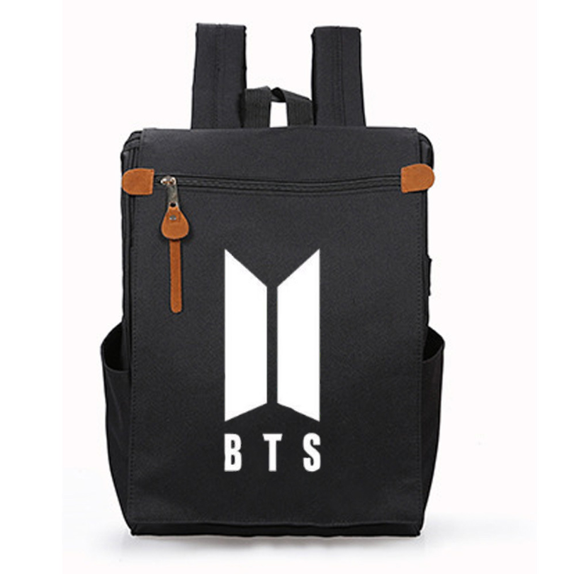 BTS Canvas Backpack - Dual Shoulder Bag