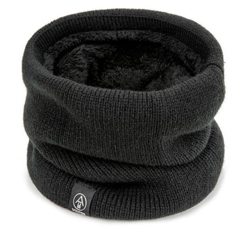 Unisex Thick Knit Wool Scarf