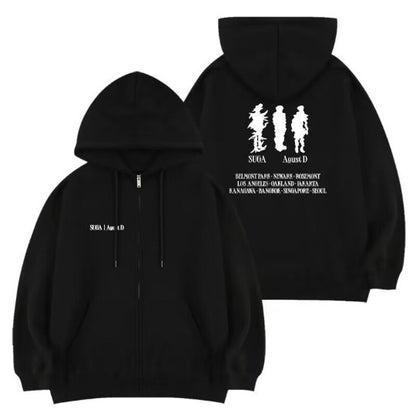 Kpop Hoodie with Custom Design and Support Features