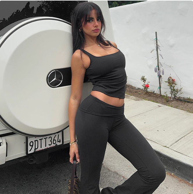 Summer Two-Piece Outfit Set for Women (One Set)