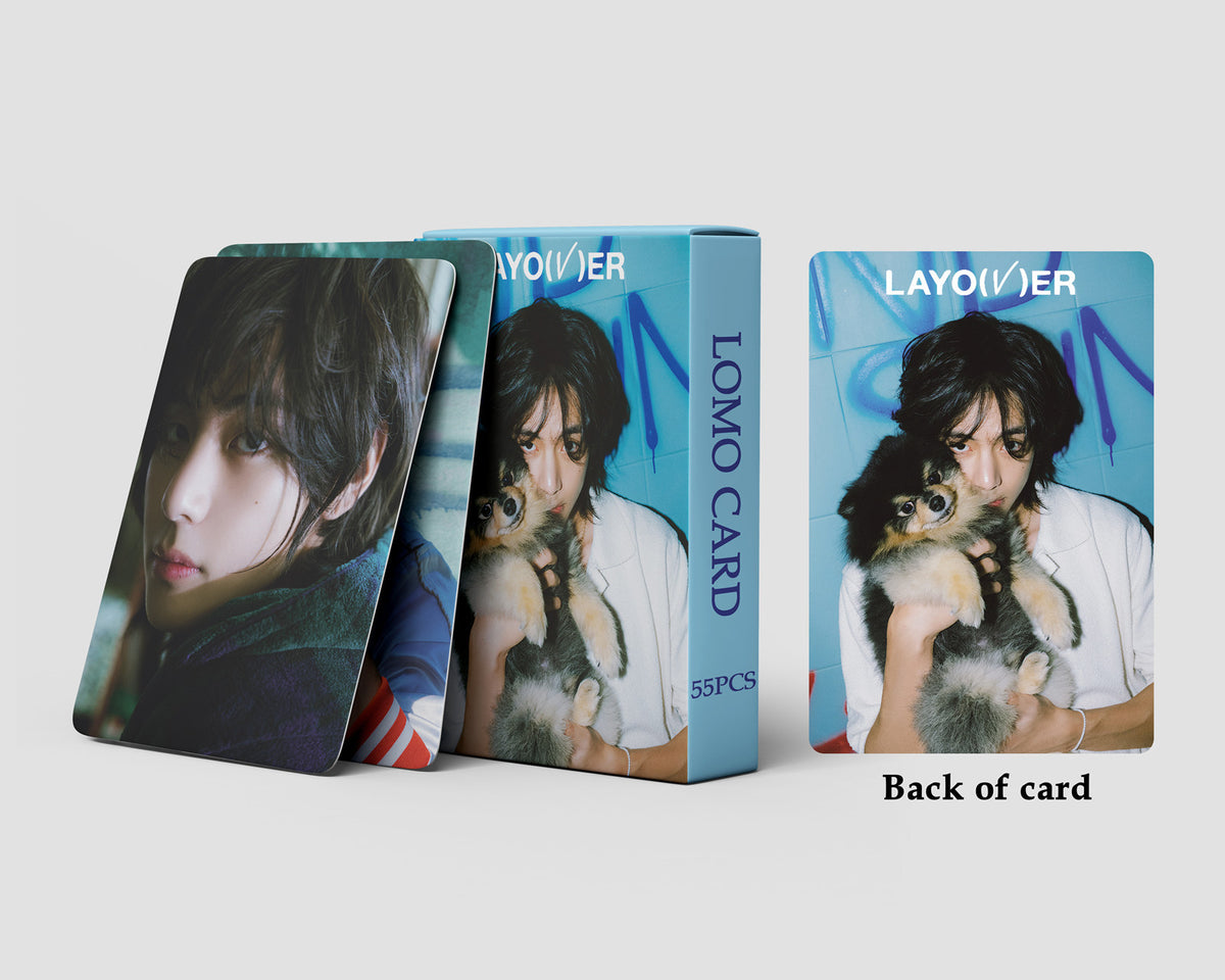 BTS Layover Album Postcards and LOMO Cards