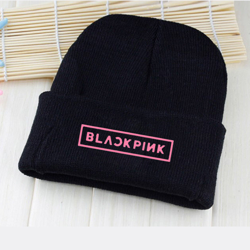 BlackPink Style Beanie - Comfortable Harajuku Fashion