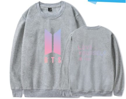 BTS Love Yourself HER Crewneck Sweatshirt Unisex