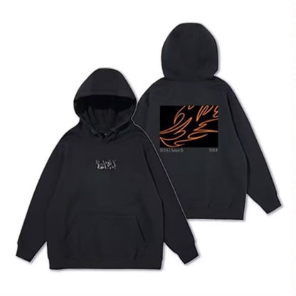 Kpop Hoodie with Custom Design and Support Features