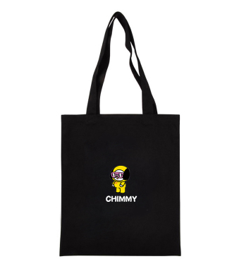 BTS Cartoon Canvas Shoulder Bag - Simple and Versatile