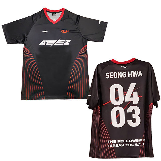 Kpop ATEEZ Unisex Short Sleeve Break The Wall T-Shirt
