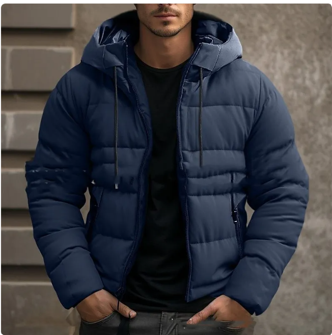 Men's Hooded Cotton Jacket