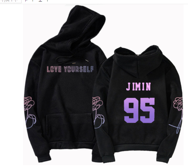 BTS Map of the Soul Persona Hoodie with Zipper (Winter)