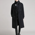 Men's Mid-length Double-sided Fleece Coat