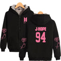 BTS Map of the Soul Persona Hoodie with Zipper (Winter)