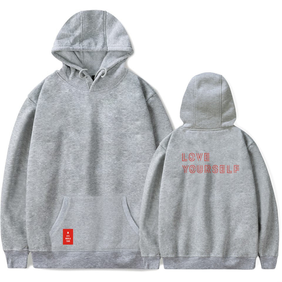 BTS Love Yourself Oversized Hoodie for Unisex