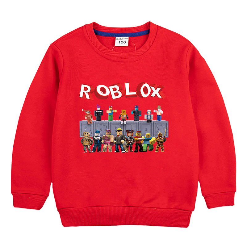 Kids Korean Style Roblox Long Sleeve T-Shirt