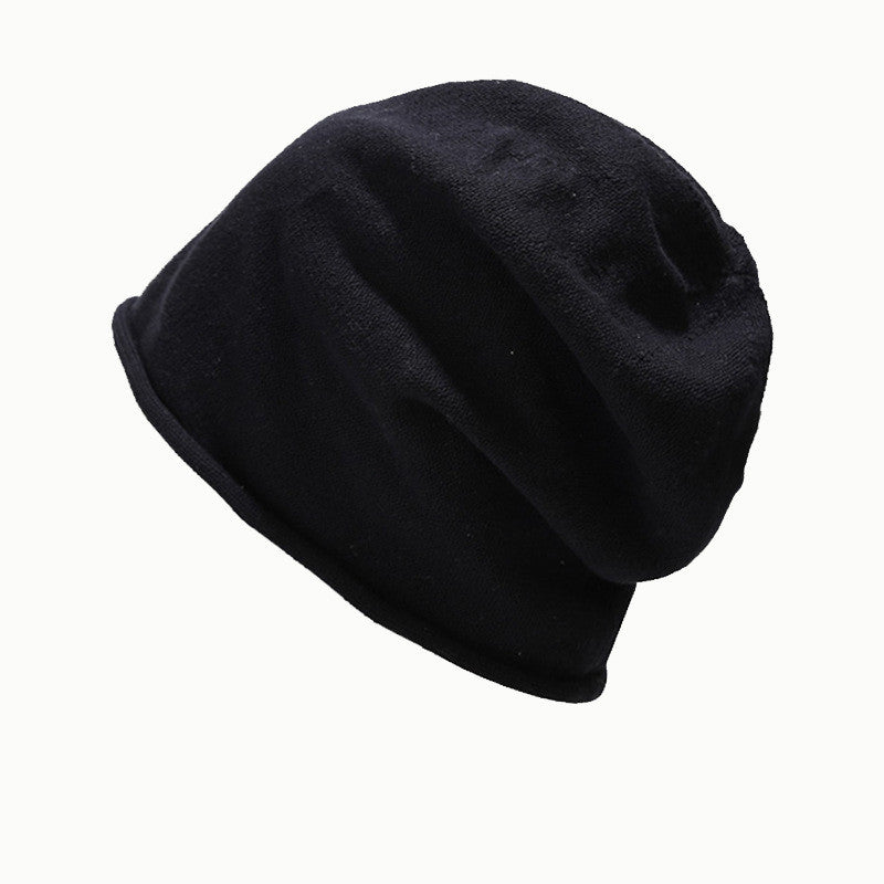 Japanese Retro Thin Knitted Hat for Autumn & Winter