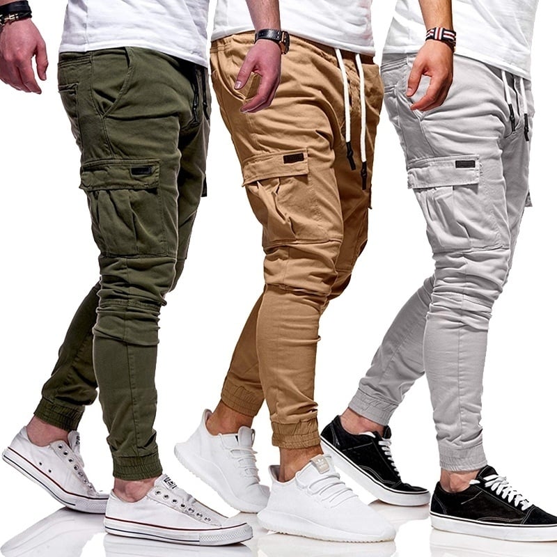 Men's Autumn Lightweight Cotton Casual Pants