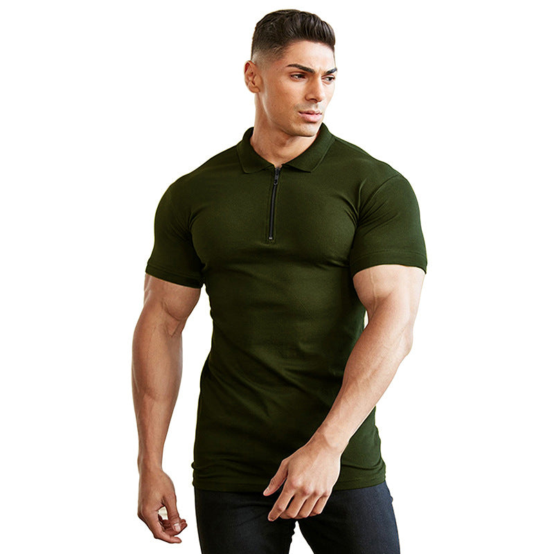 Men's Casual Sports Training Polo T-Shirt (Summer)