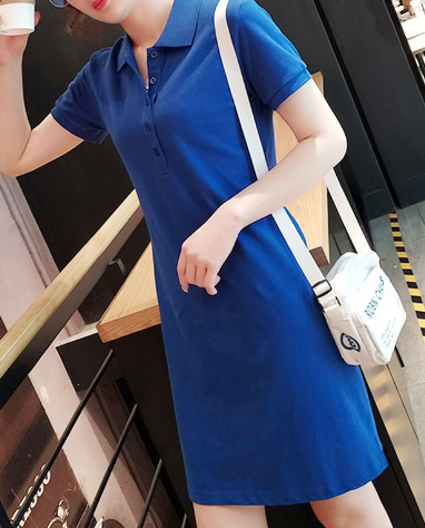 Summer Women's French Style Slim Fit Dress and Skirt