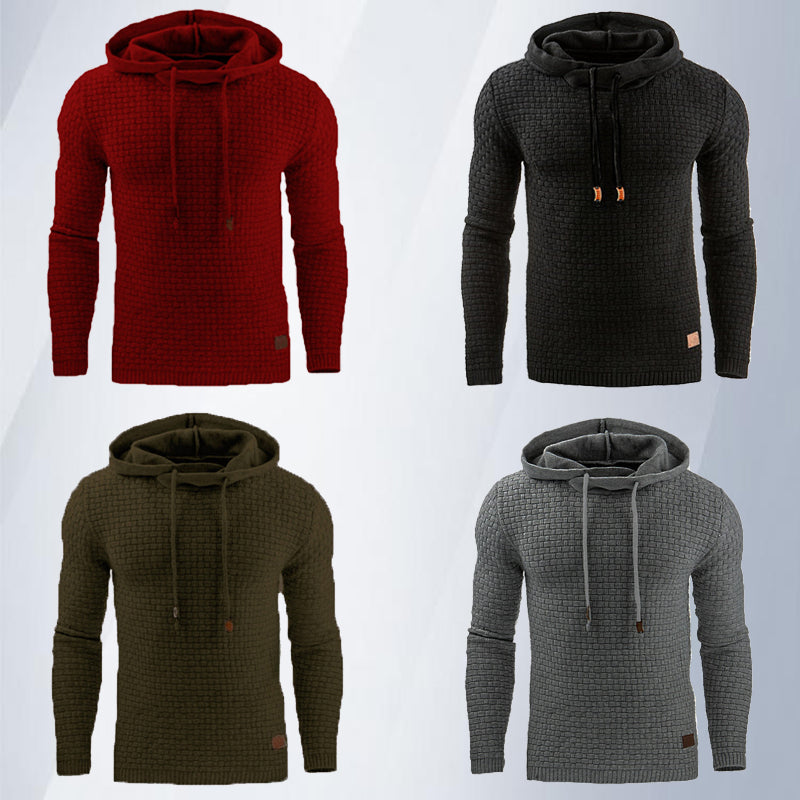 Slim Fit Men's Hoodies - Casual Sportswear Pullover